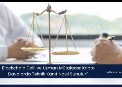 Blockchain Delil ve Uzman Mütalaası: Kripto Davalarda Teknik Kanıt Nasıl Sunulur?