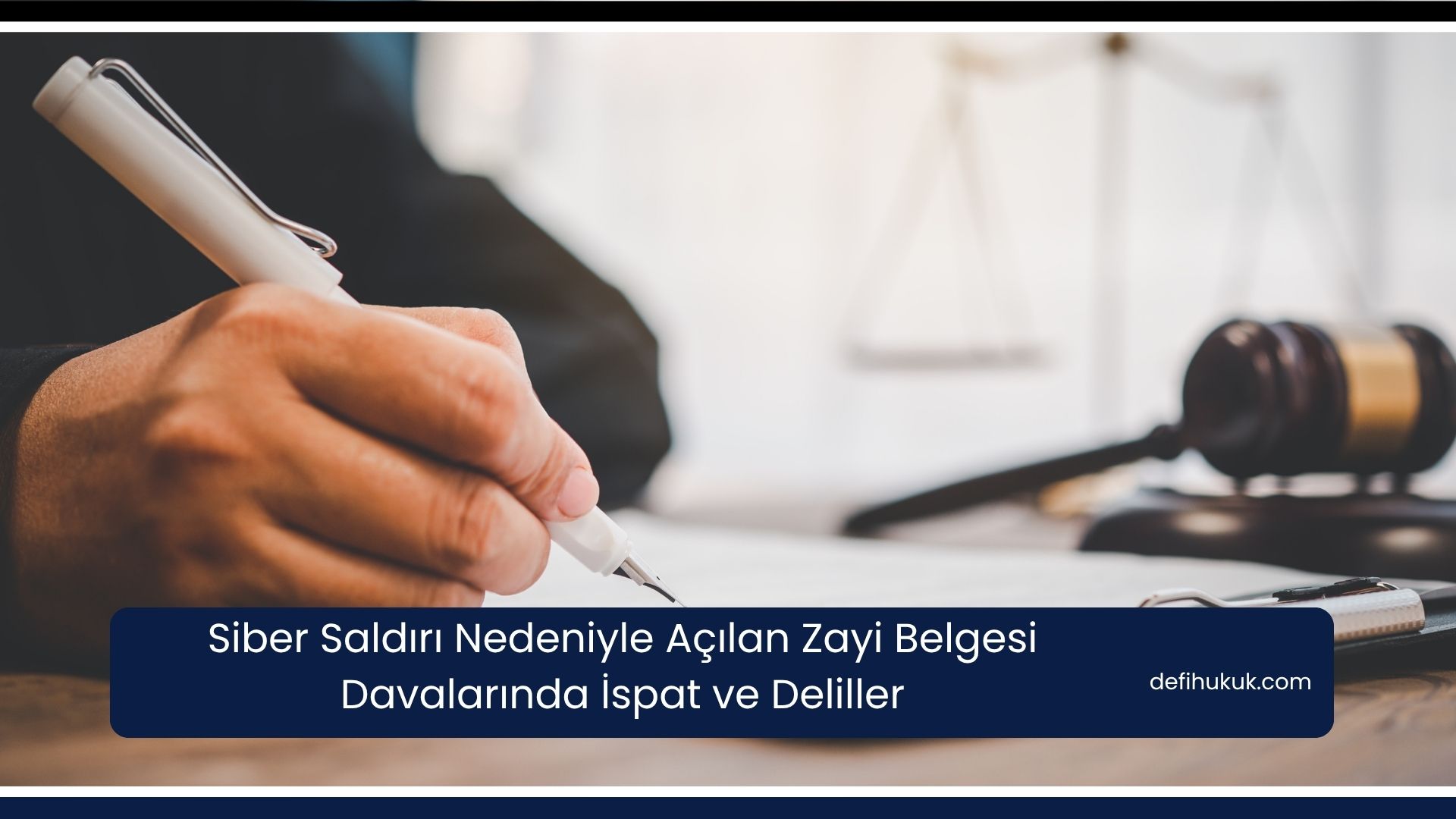 Siber Saldırı Nedeniyle Açılan Zayi Belgesi Davalarında İspat ve Deliller