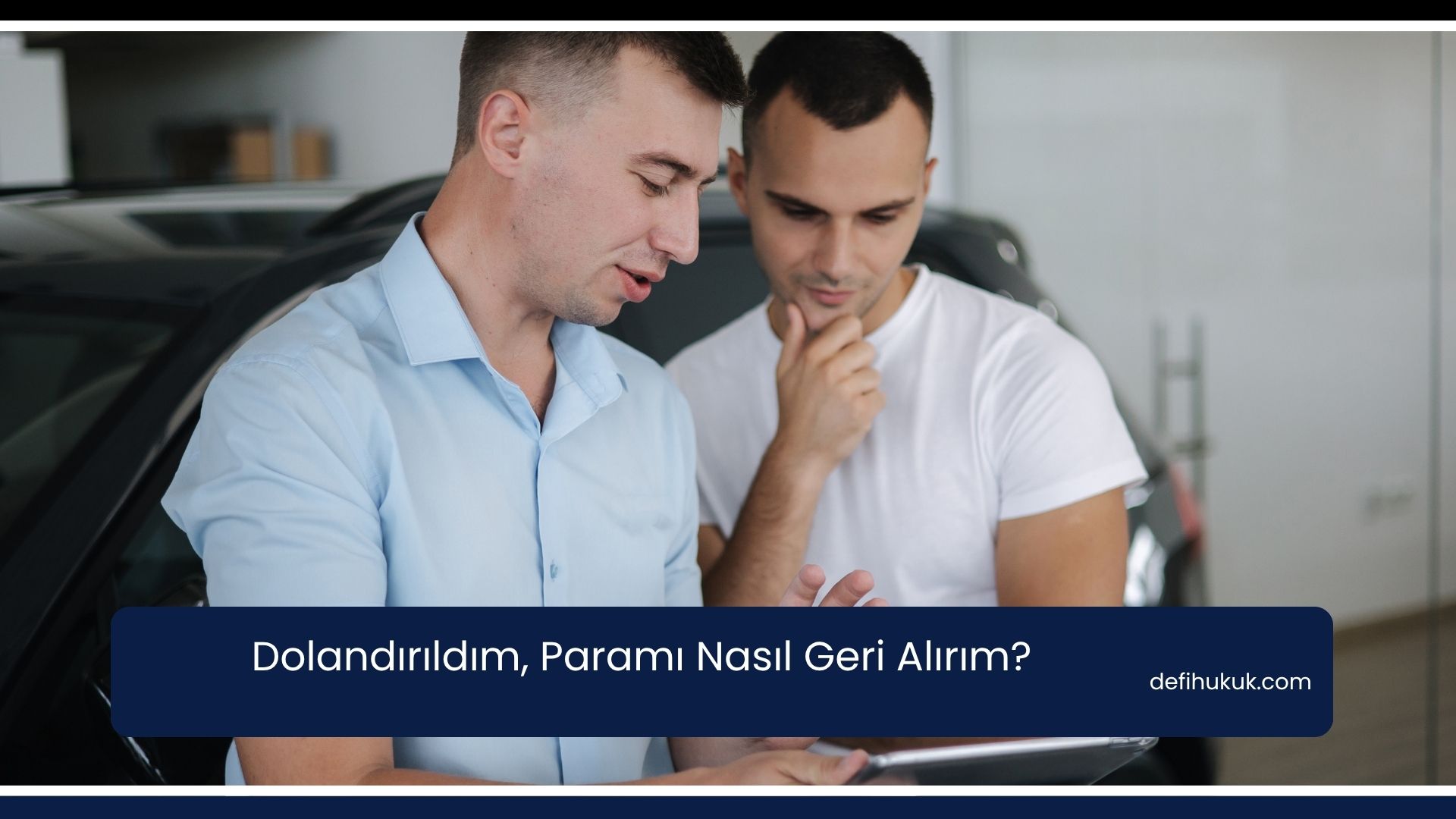 Dolandırıldım, Paramı Nasıl Geri Alırım?