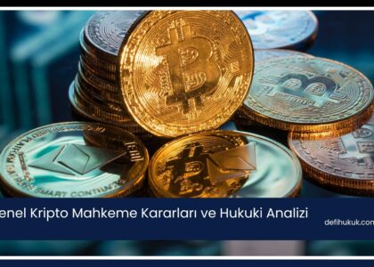 Genel Kripto Mahkeme Kararları ve Hukuki Analizi