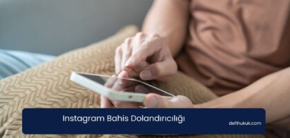 Instagram Bahis Dolandırıcılığı