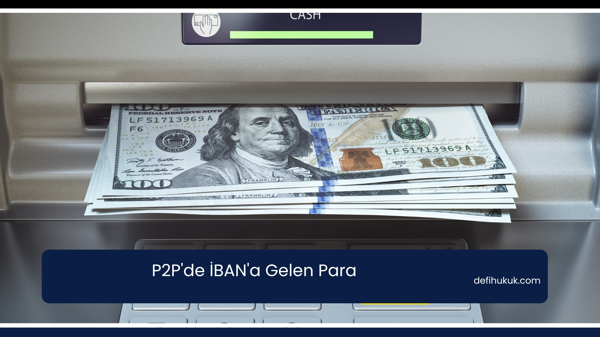 P2P'de İBAN'a Gelen Para