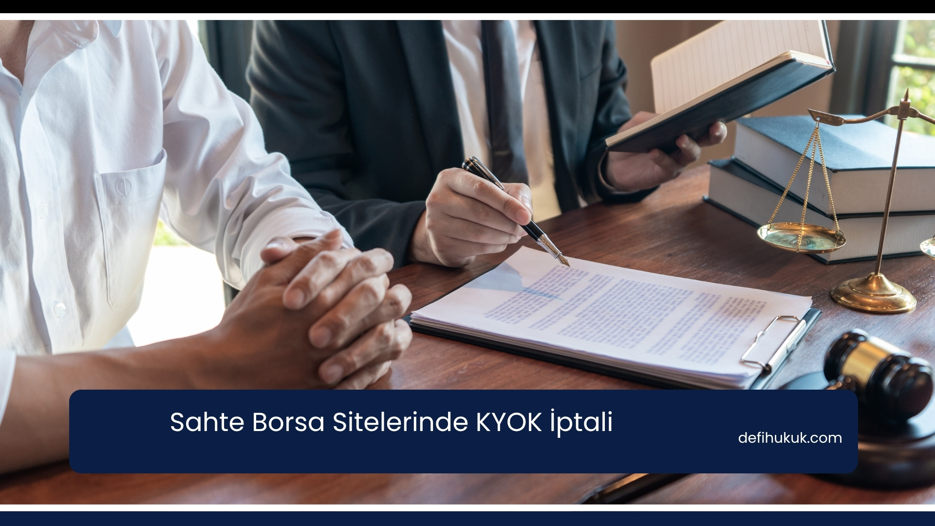 Sahte Borsa Sitelerinde KYOK İptali
