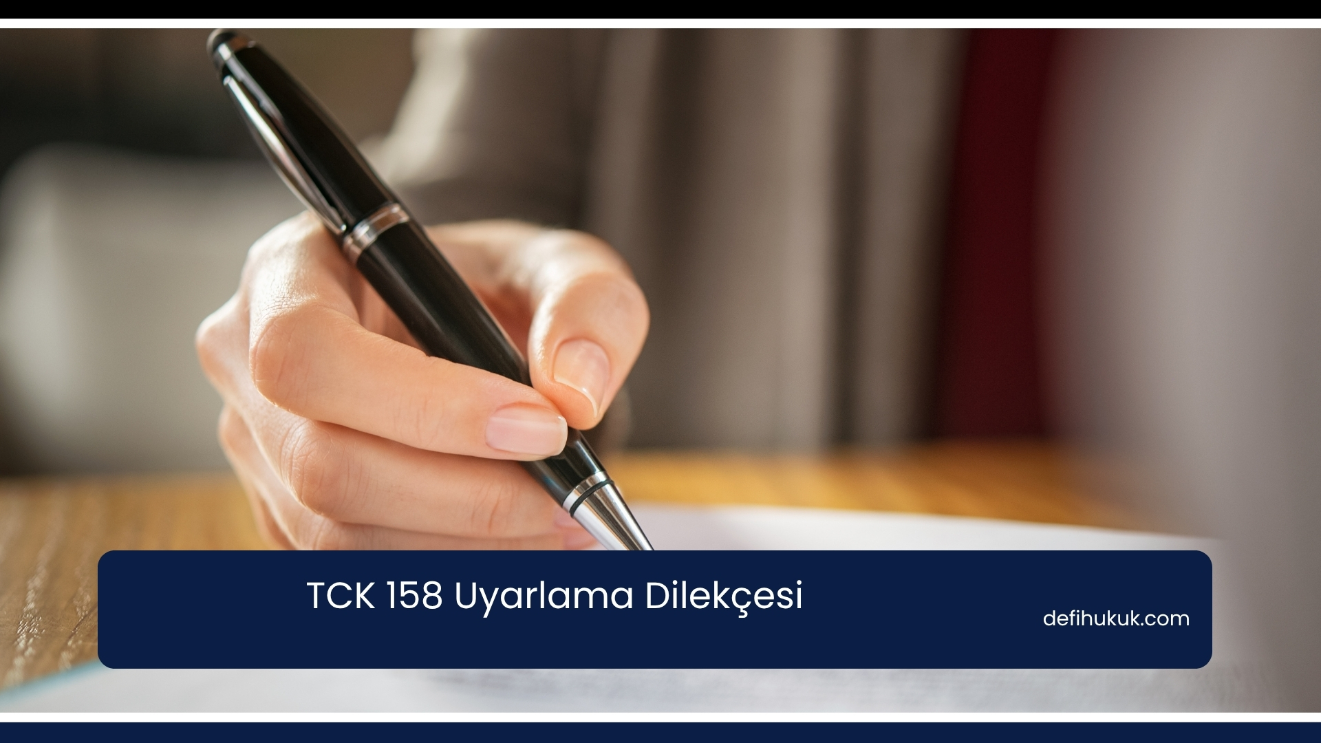 TCK 158 Uyarlama Dilekçesi