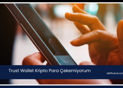 Trust Wallet Kripto Para Çekemiyorum